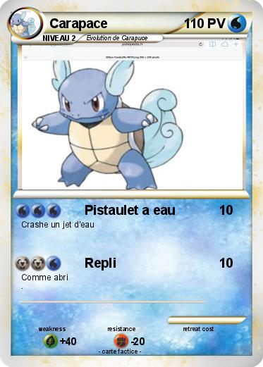Pokemon Carapace