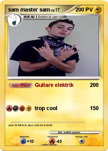 Pokemon sam master sam
