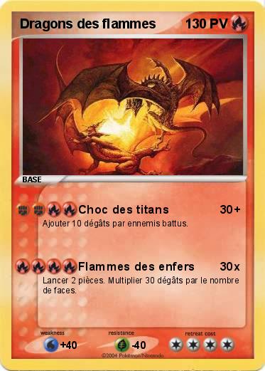 Pokemon Dragons des flammes