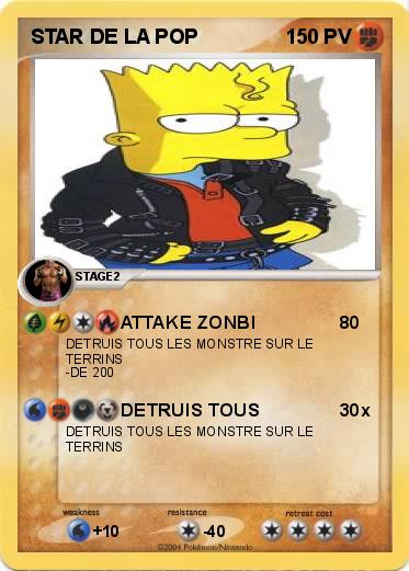Pokemon STAR DE LA POP