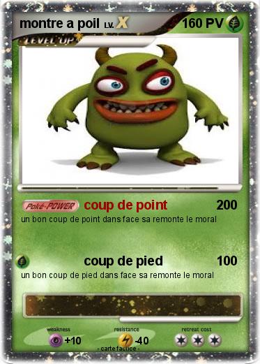 Pokemon montre a poil
