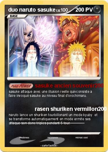 Pokemon duo naruto sasuke