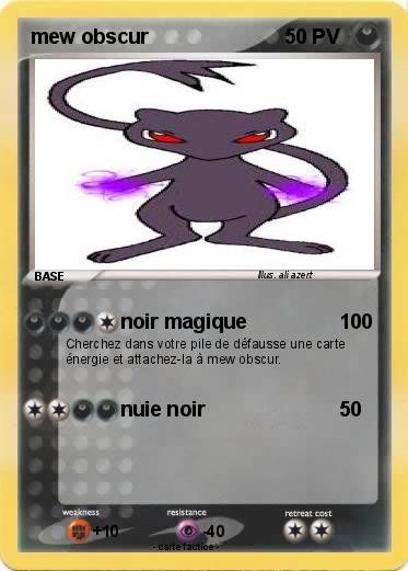 Pokemon mew obscur