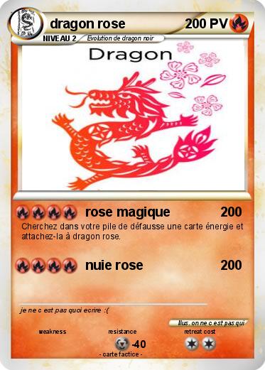 Pokemon dragon rose