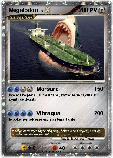 Pokemon Megalodon