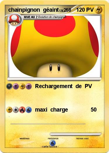 Pokemon chainpignon  géaint
