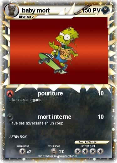 Pokemon baby mort