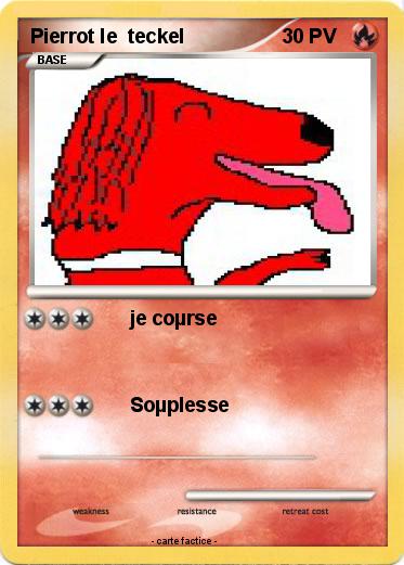 Pokemon Pierrot le  teckel