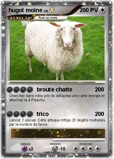 Pokemon hugot moine