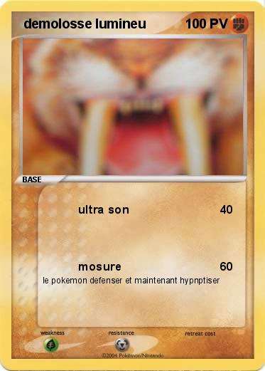 Pokemon  demolosse lumineu
