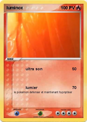 Pokemon luminox
