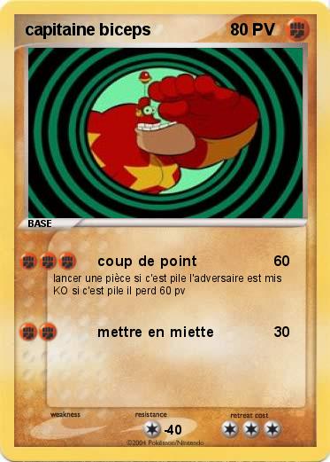 Pokemon capitaine biceps