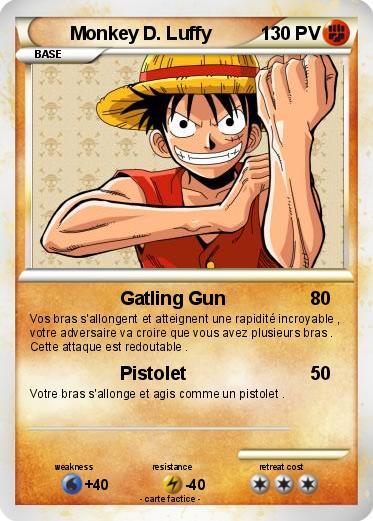 Pokemon Monkey D. Luffy