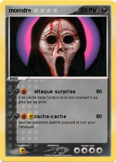 Pokemon monstre