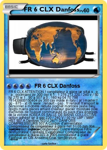 Pokemon FR 6 CLX Danfoss
