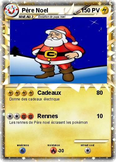 Pokemon Père Noel
