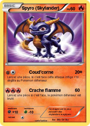 Pokemon Spyro (Skylander)