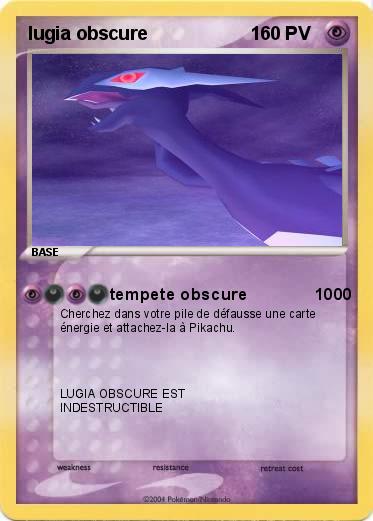 Pokemon lugia obscure                    1