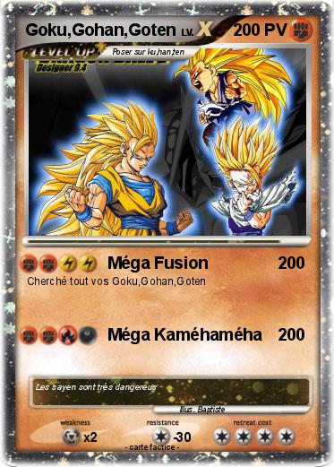 Pokemon Goku,Gohan,Goten