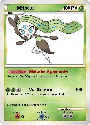 Pokemon Méloéta