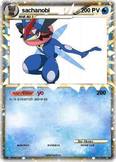 Pokemon sachanobi