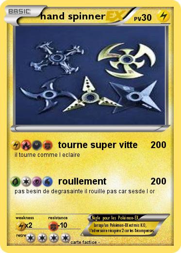 Pokemon hand spinner