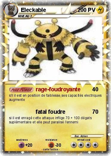 Pokemon Eleckable