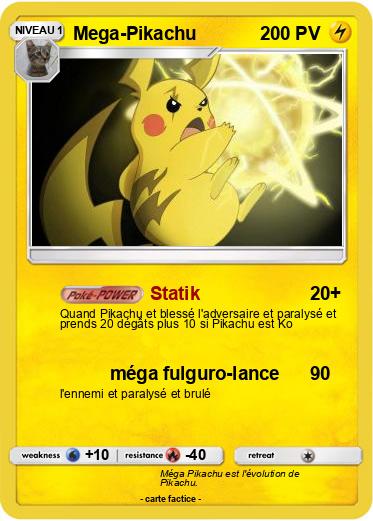 Pokemon Mega-Pikachu