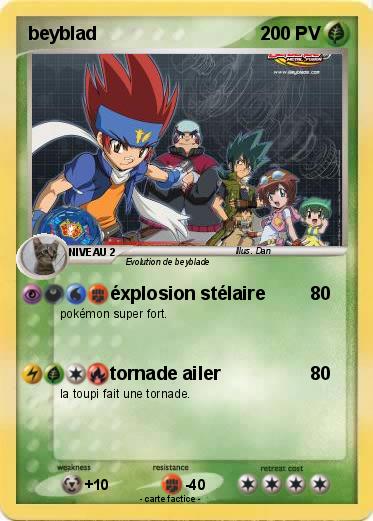 Pokemon beyblad