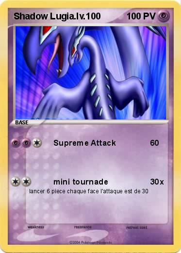 Pokemon Shadow Lugia.lv.100