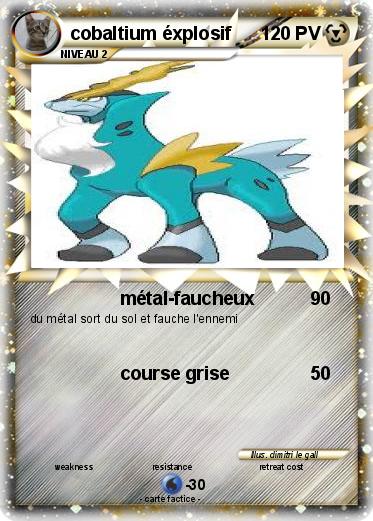 Pokemon cobaltium éxplosif