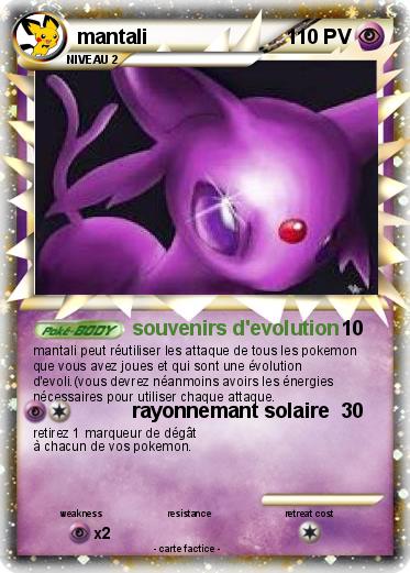 Pokemon mantali