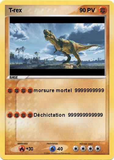 Pokemon T-rex