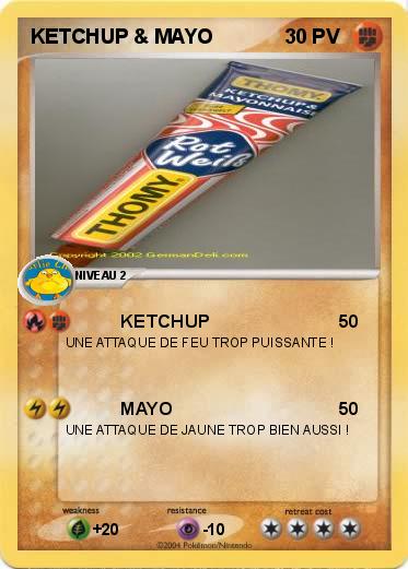 Pokemon KETCHUP & MAYO