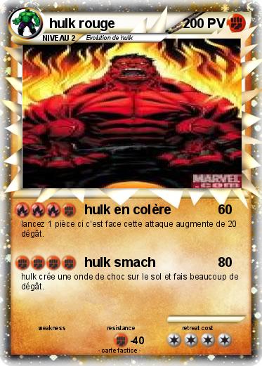 Pokemon hulk rouge