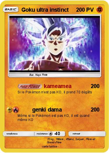 Pokemon Goku ultra instinct