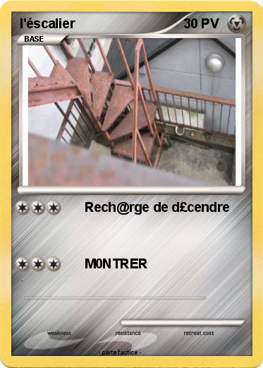Pokemon l'éscalier