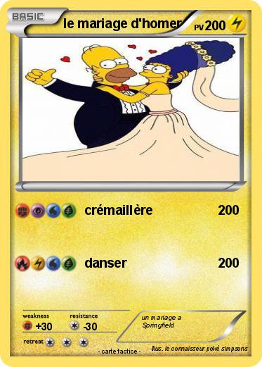 Pokemon le mariage d'homer