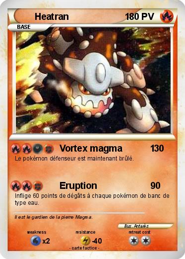 Pokemon Heatran                      1