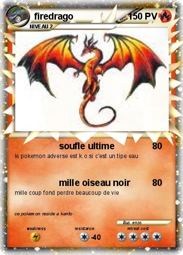 Pokemon firedrago