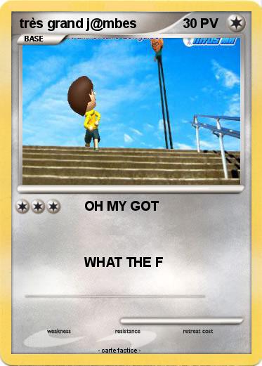 Pokemon très grand j@mbes