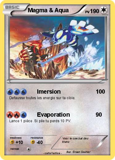 Pokemon Magma & Aqua