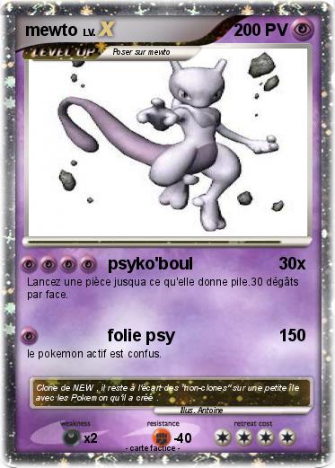 Pokemon mewto