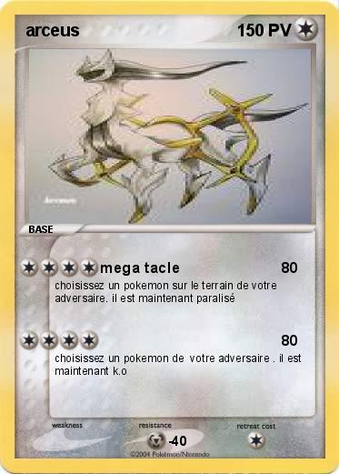 Pokemon arceus