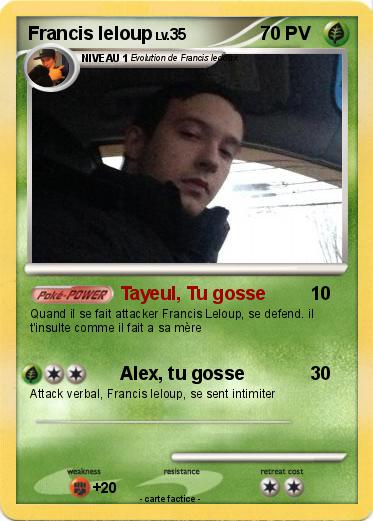 Pokemon Francis leloup