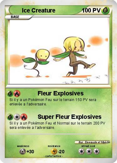 Pokemon Ice Creature