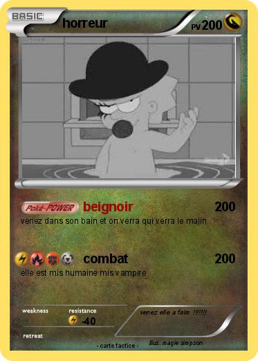 Pokemon horreur