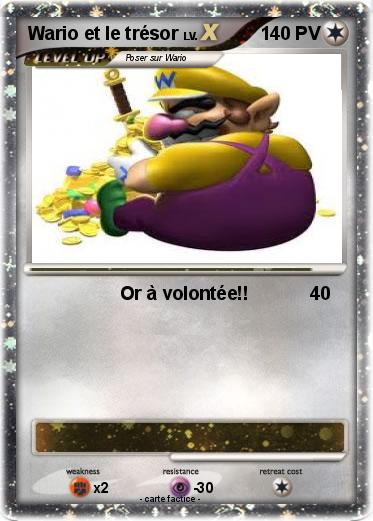 Pokemon Wario et le trésor