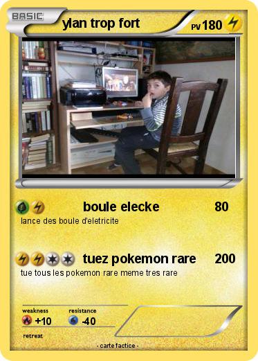 Pokemon ylan trop fort