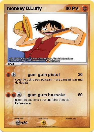 Pokemon monkey D.Luffy